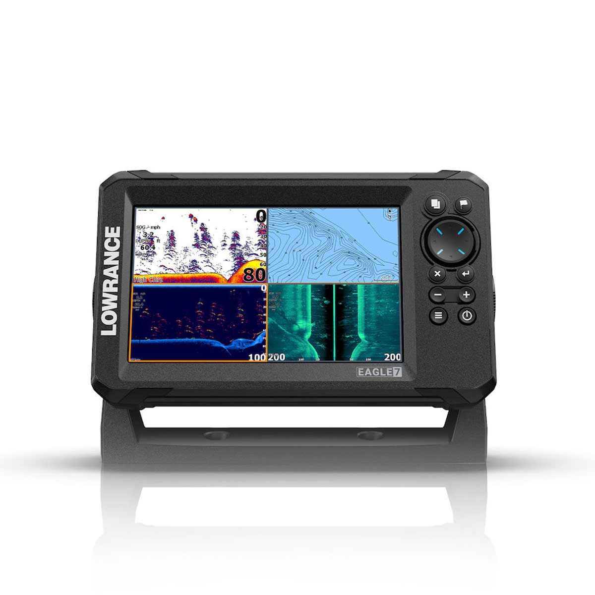 Lowrance Eagle 7 Sonar with TripleShot™ HD Transducer