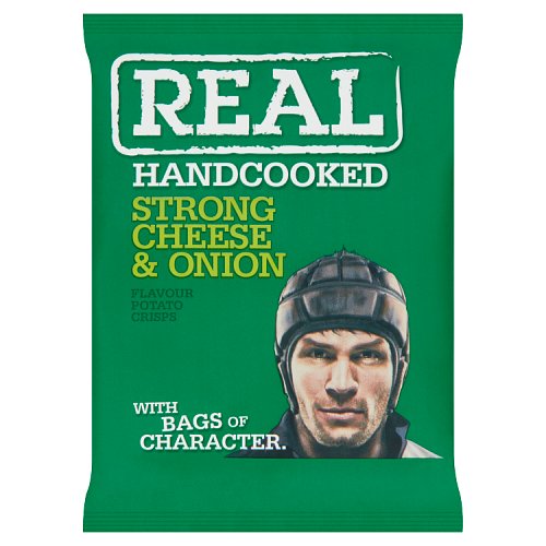 REAL Crisps Cheese & Onion 35G