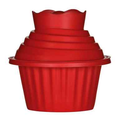 3Pc Red Giant Cupcake Set
