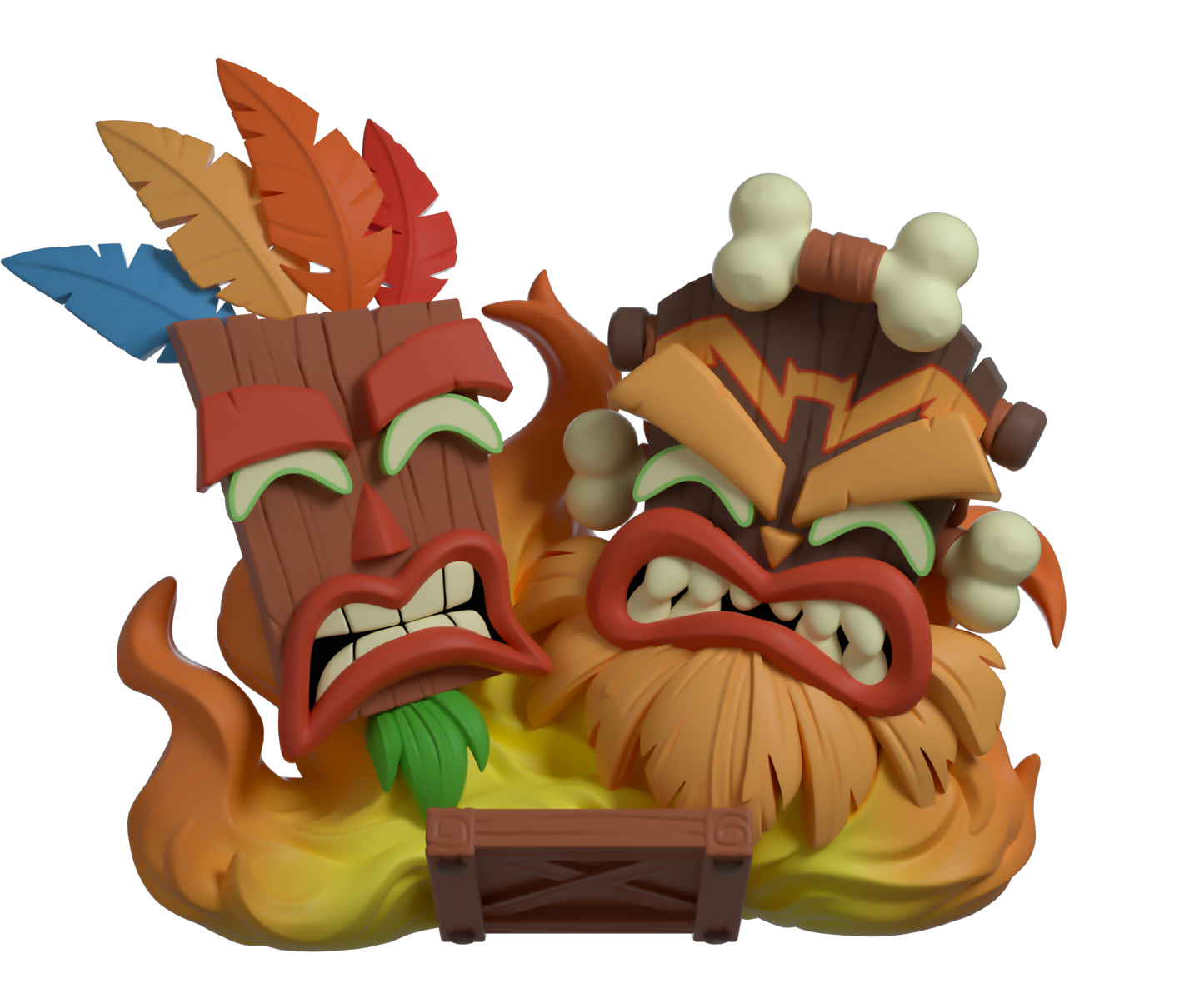 Youtooz - Crash Bandicoot: Aku Aku & Uka Uka