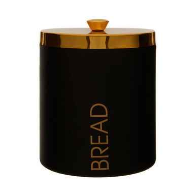 Liberty Black Enamel Finish Bread Bin