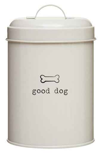Adore Pets 1.2Ltr Good Dog Grey Food Storage Canister