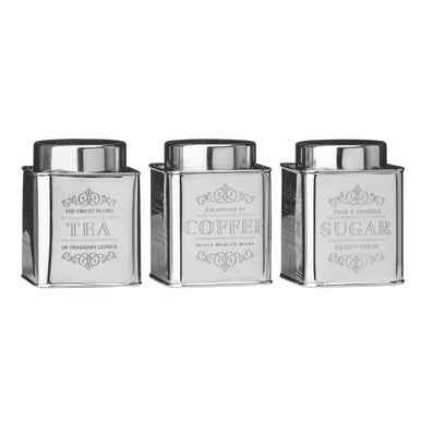 Chai Silver Tea Coffee And Sugar Set