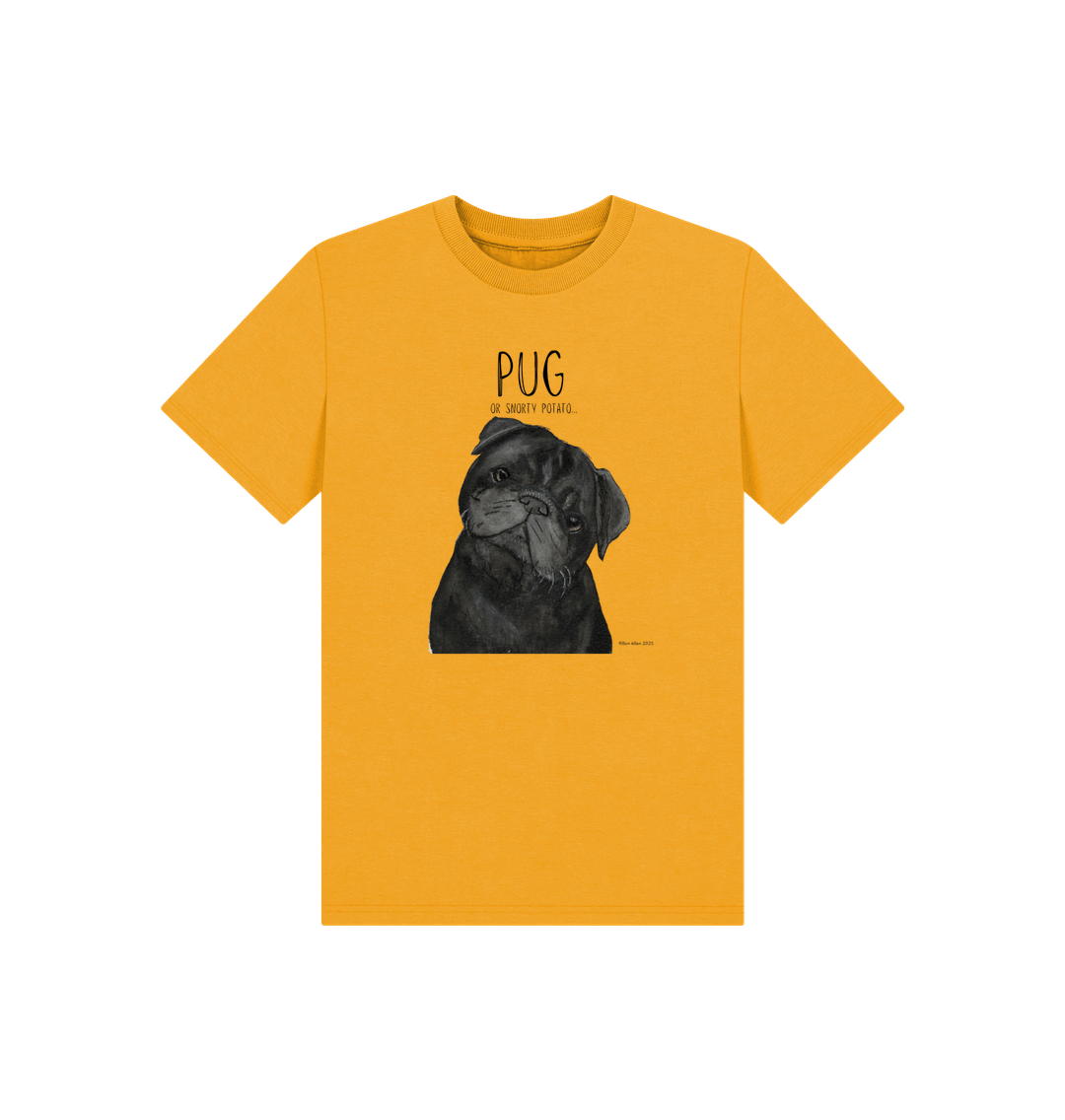 Pug Life Kids Tee – Snorts, Snoozes & Style!