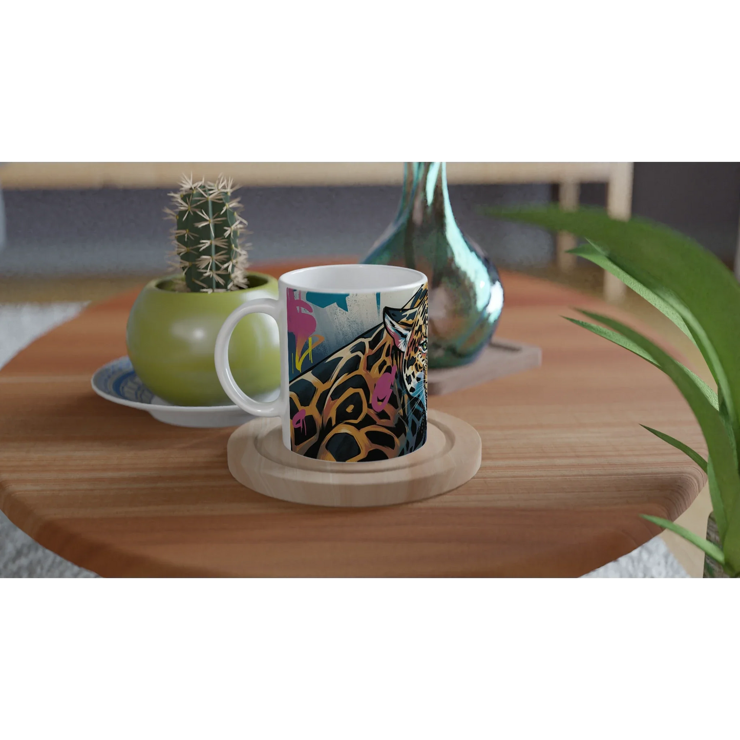 π¦ Urban Tiger Mug β Modern Graffiti Art Ceramic Cup (11oz)