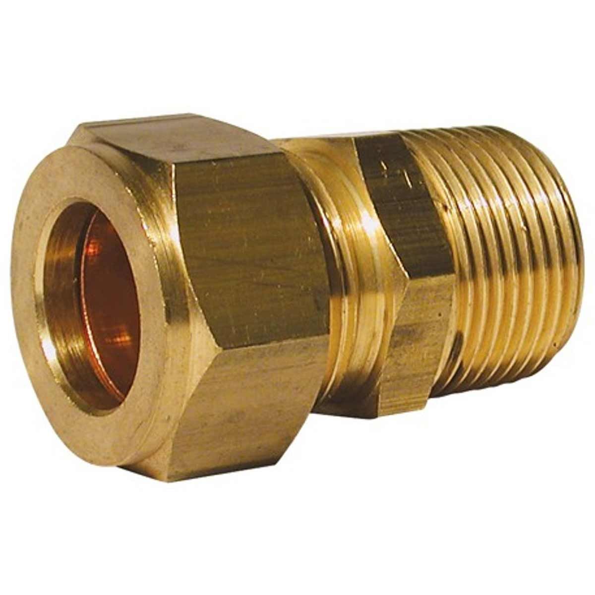 AG Male Coupling (1/4" BSP Taper - 3/16" Compression) 1-14040