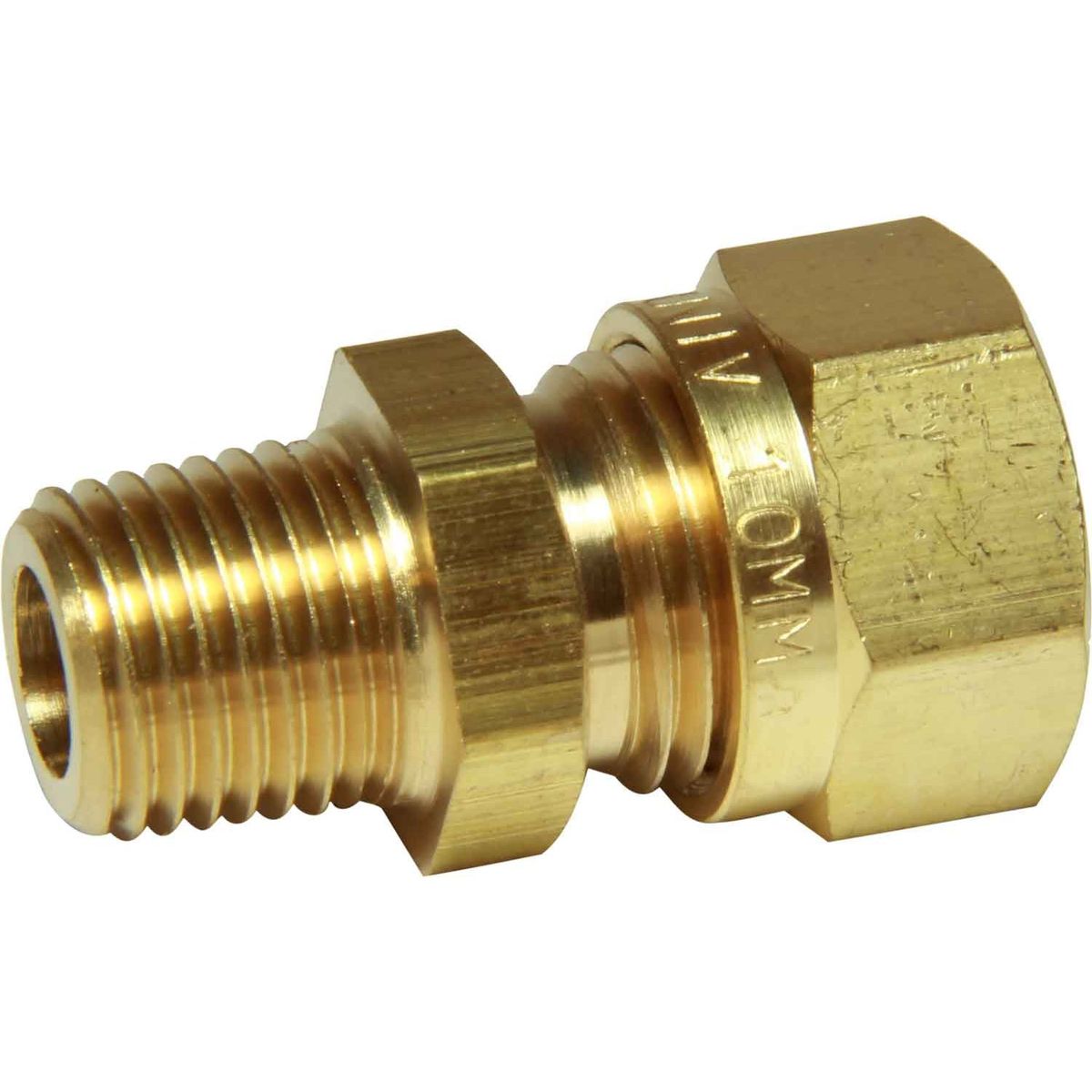 AG Male Compression Coupling (1/4" BSP Taper to 10mm Compression) 1-25280