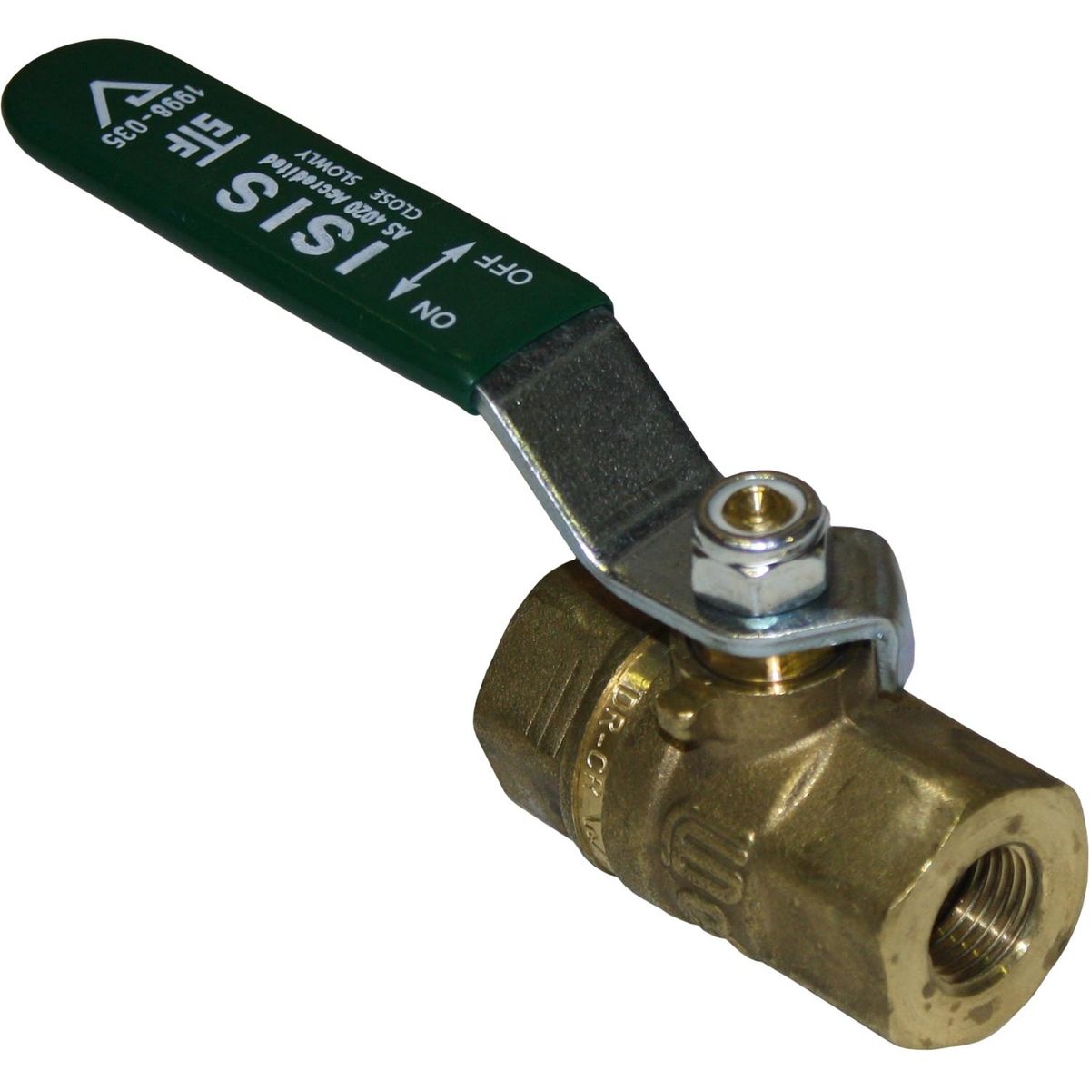AG DZR CR Ball Valve (1/4" BSP Female Ports) 1-70899