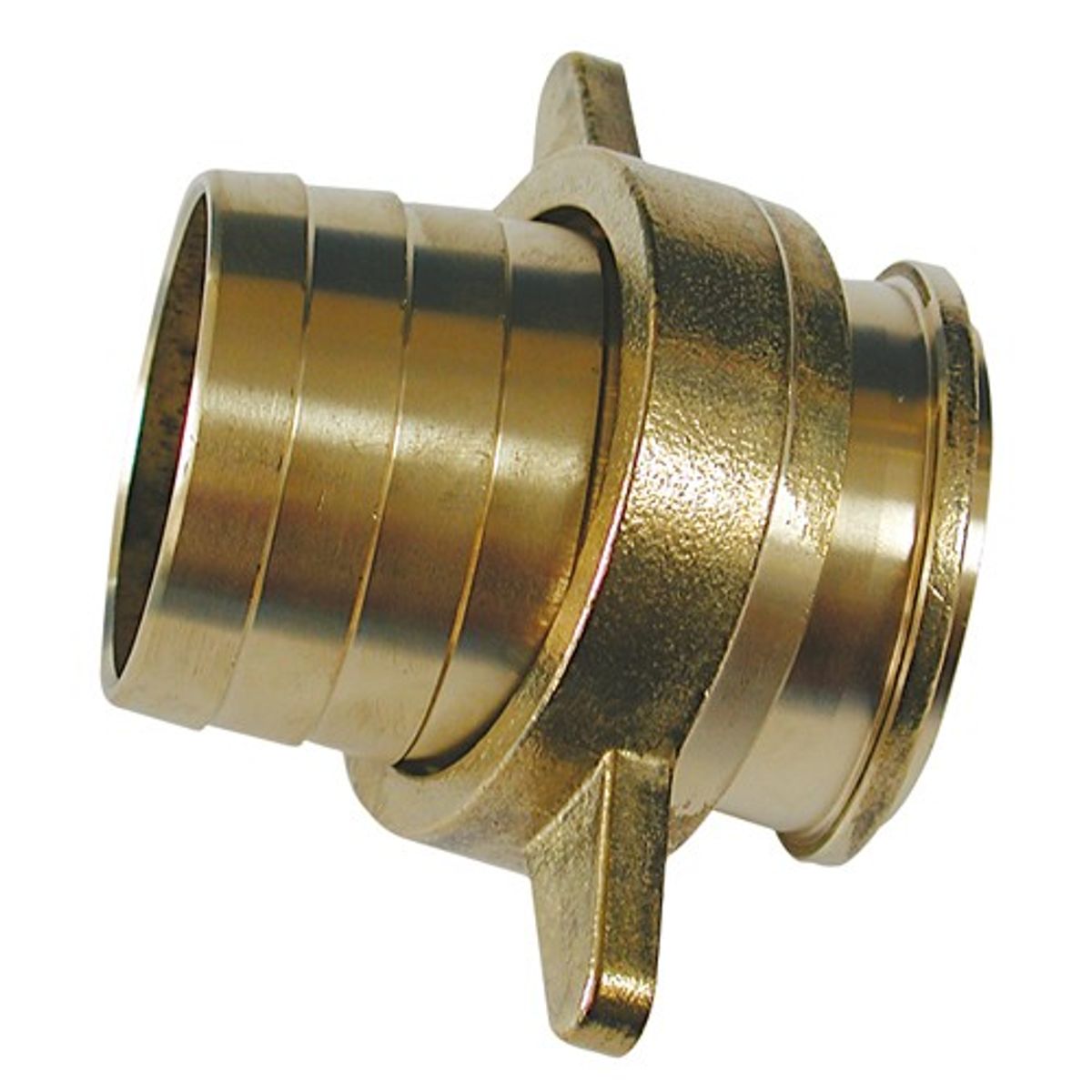 AG DZR Brass Straight Hose Tail (1-1/4" BSP Female to 25mm Hose) 1-76233