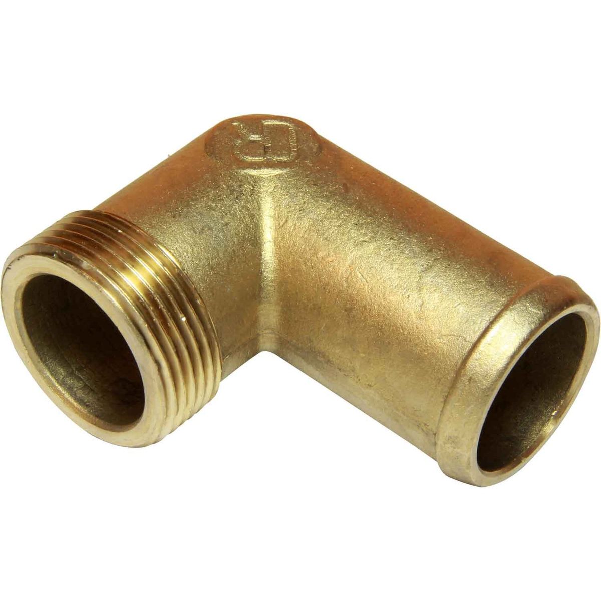 AG DZR 90 Degree Hose Tail (1-1/4" BSP Male to 38mm Hose) 1-76804