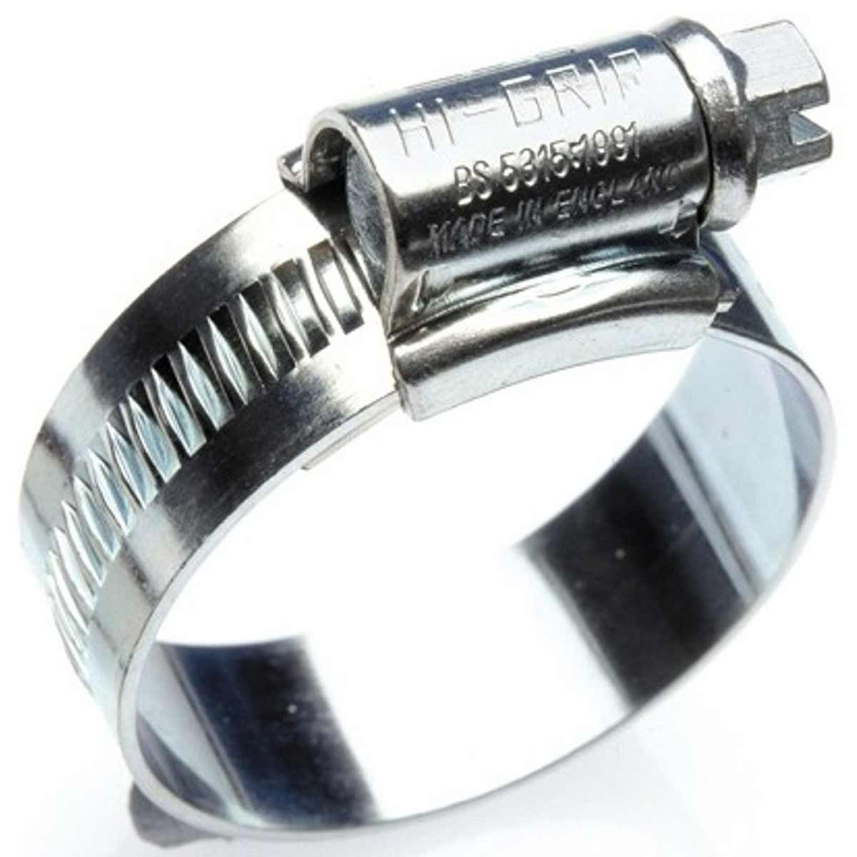 JCS Hi-Grip Mild Steel Hose Clip (110mm - 140mm) 1-88093