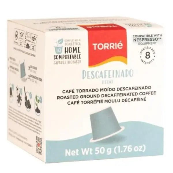 100% Home Compostable Nespresso Compatible Decaf Coffee 10 Capsules