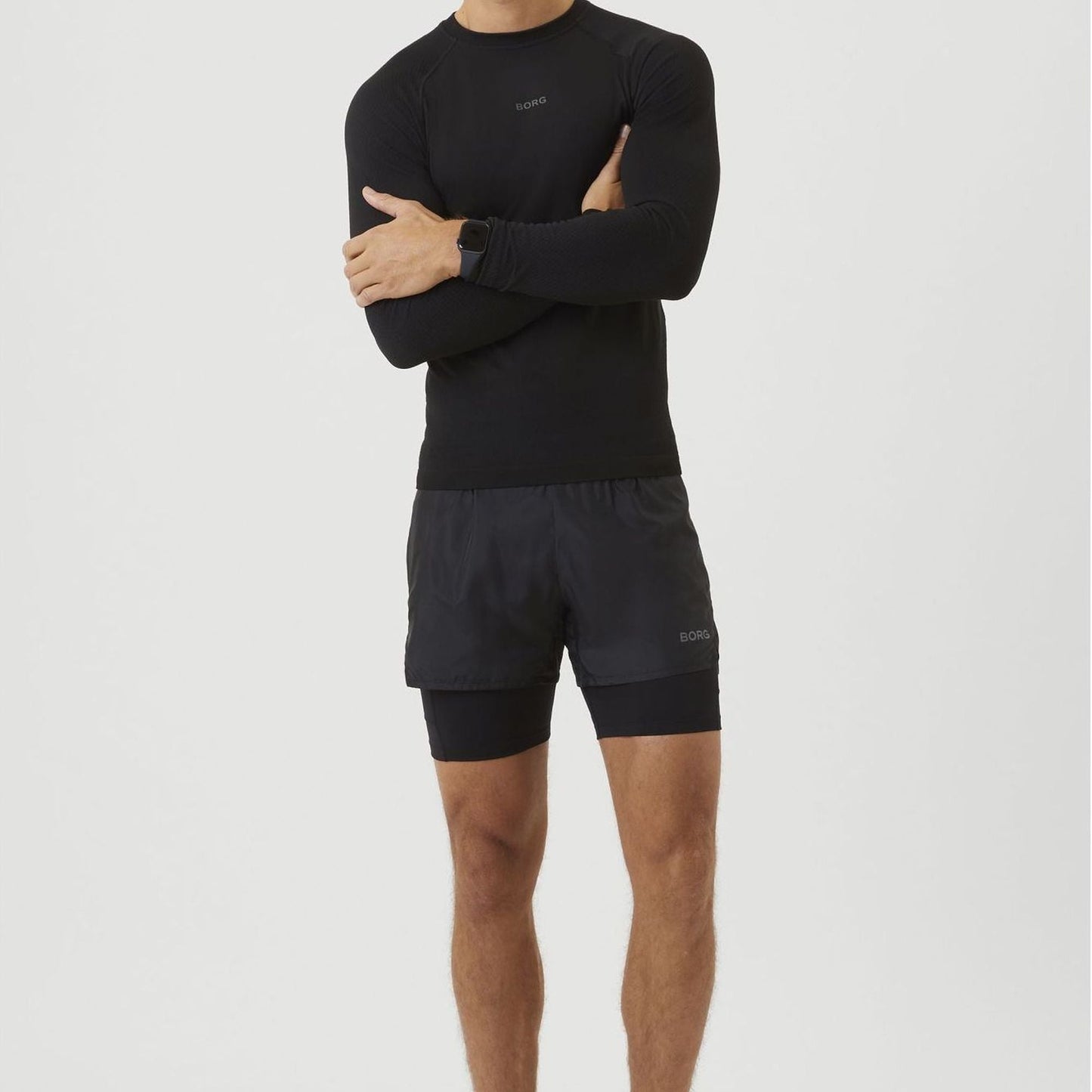 Mens Long Sleeve Running Breathable T-Shirt for All Sports