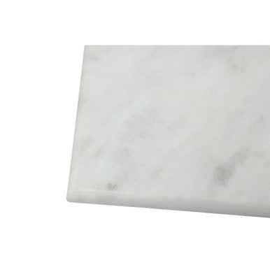 Salerno White Marble Chopping And Serving Board
