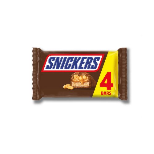 22 x Snickers Bars 4 X 41.7G (166.8G)