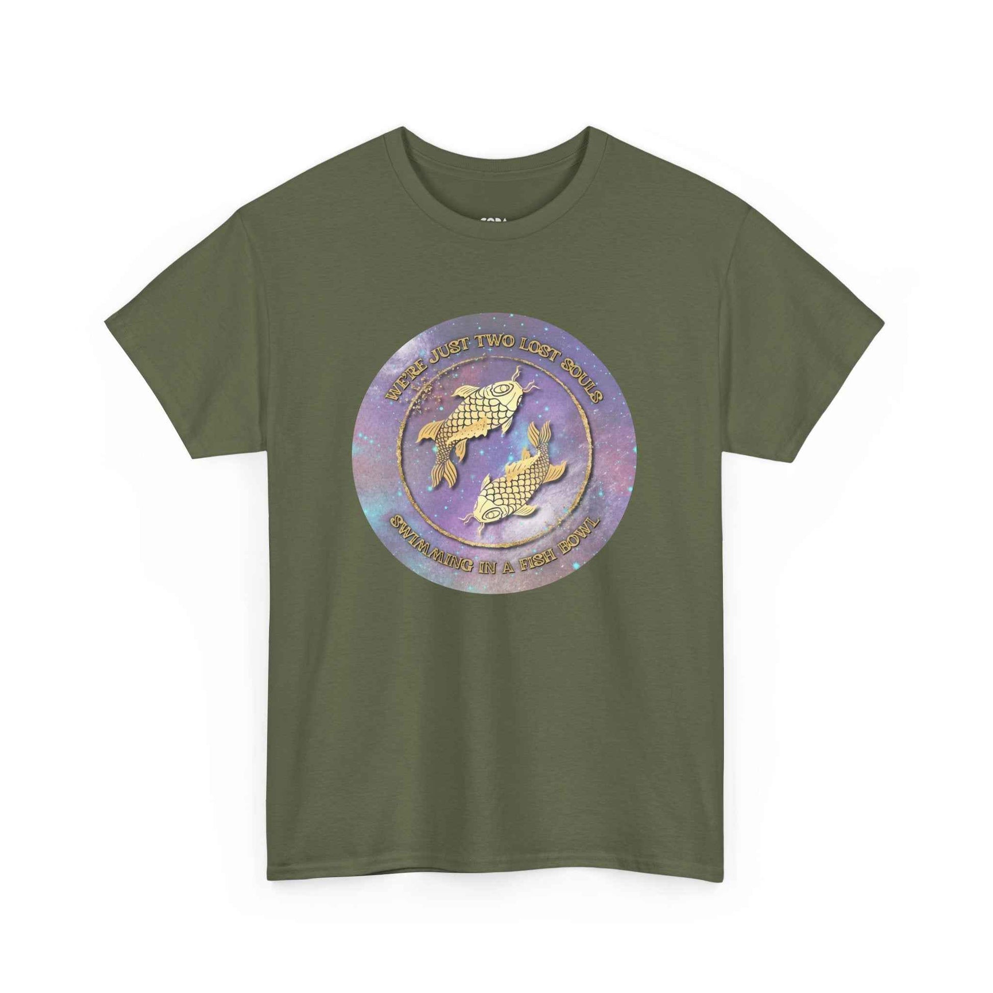 'Lost Souls' Celestial Fish Lyric T-Shirt