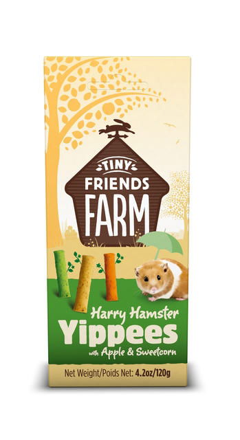 Supreme Harry's Hamster Yippees with Apple and Sweetcorn 120g