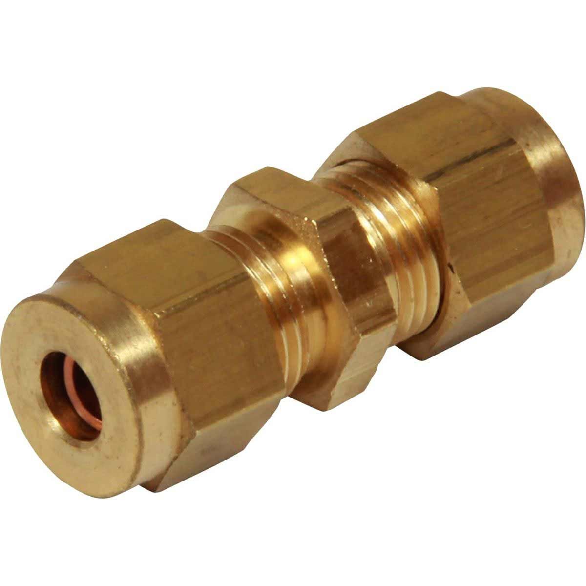 AG Male Compression Straight Coupling (3/16" to 3/16" Compression) 1041