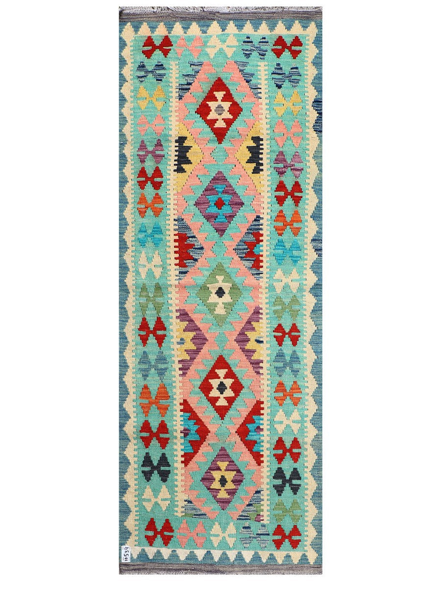 Maimana Kilim - 201 x 80 cm