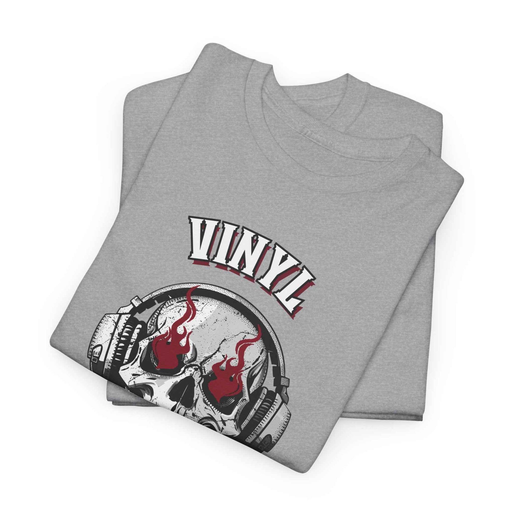 'Vinyl Ain't Dead' Skull Men's T-Shirt