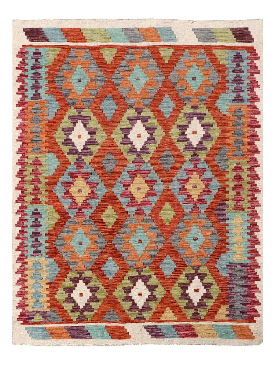 Maimana Afghanistan Kilim Rug - 199 x152 cm