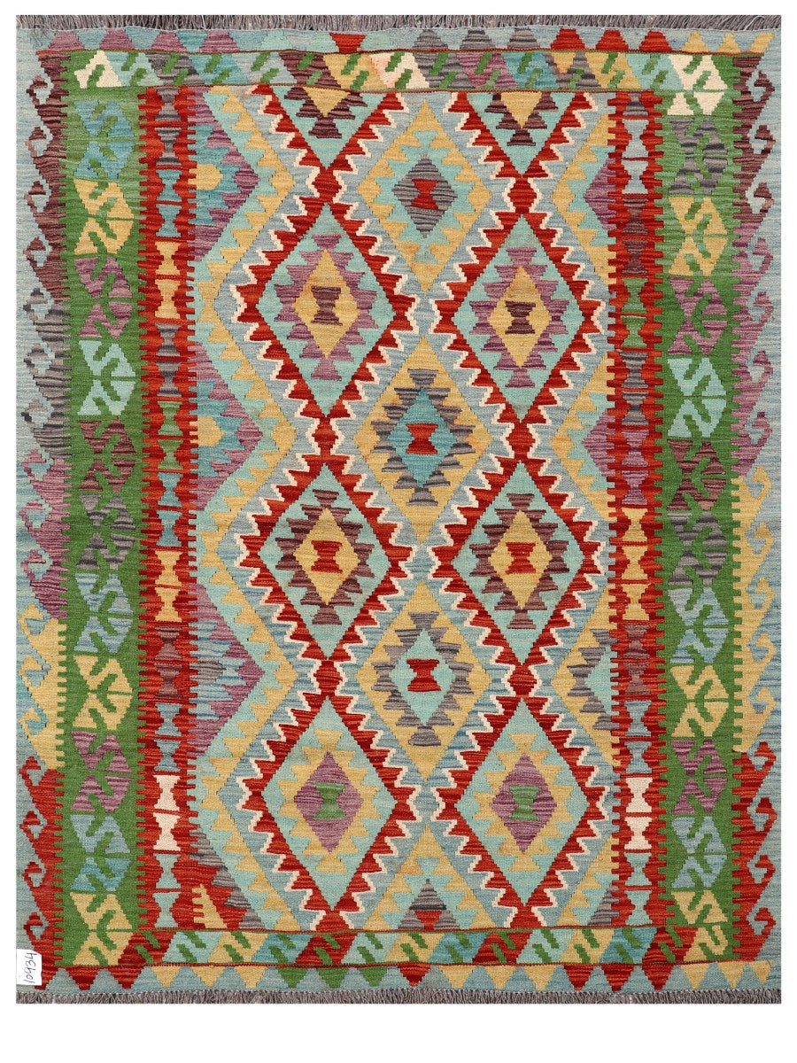 Maimana Afghanistan Kilim Rug - 194 x152 cm