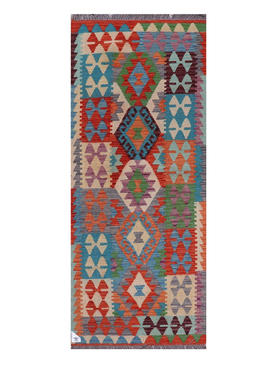 Maimana Kilim - 198 x 80 cm