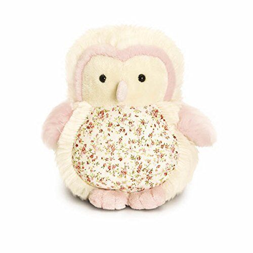 Belle Rose 15Cm Vintage Plush Owl By Keel Toys