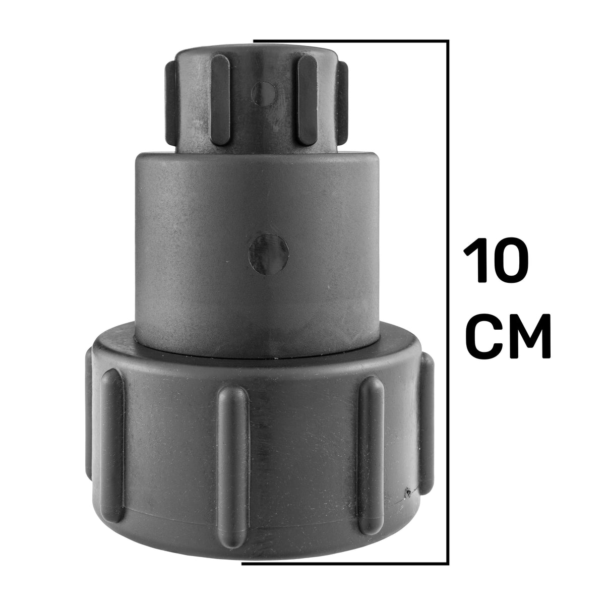 IBC 2” S60X6 – 3/4" BSPF Extender Adaptor with ¾” BSP Threaded Fitting and Two-Way Splitter