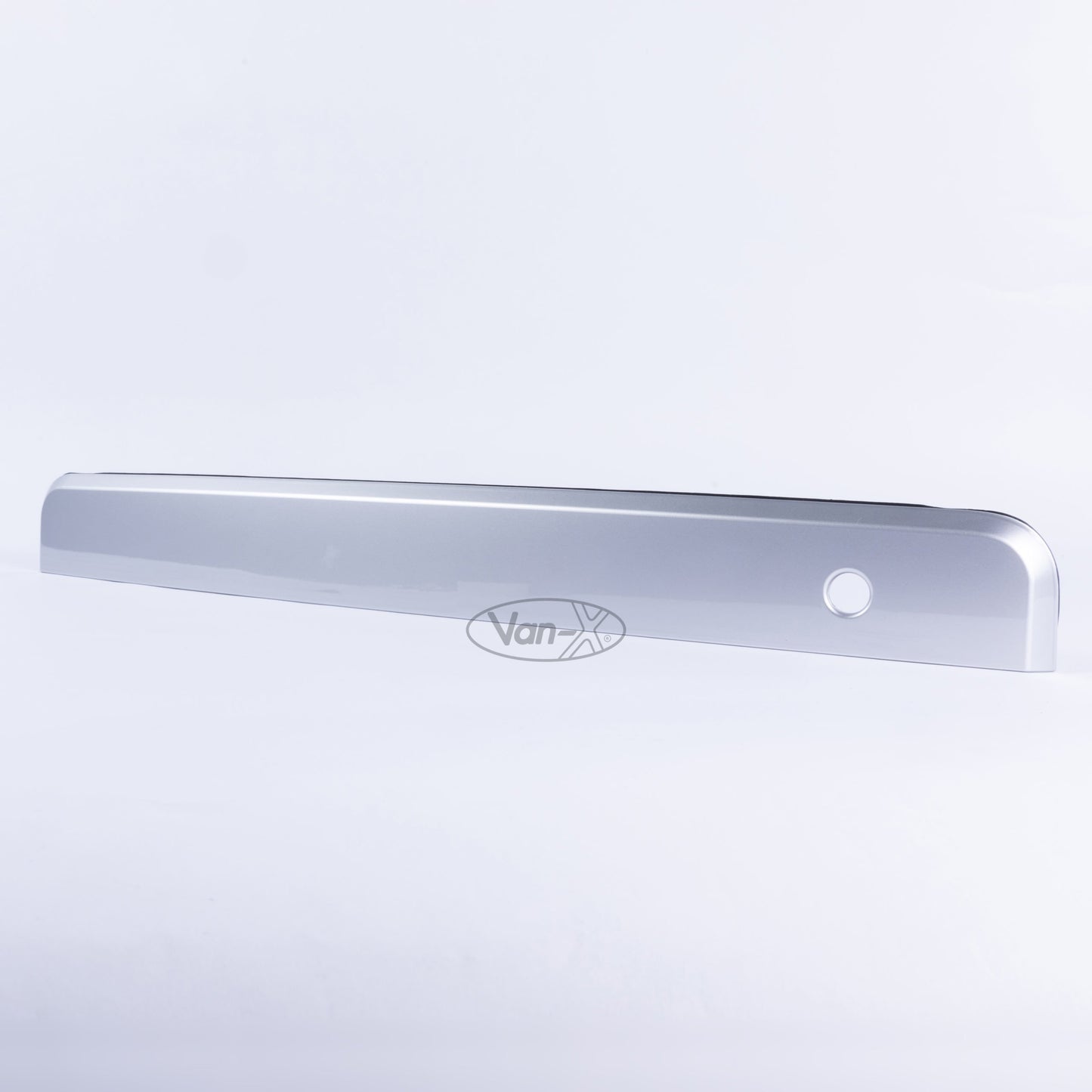 For VW T6 Transporter Barn Door Number Plate Unit – Reflex Silver Painted Trim, Ready to Fit – Van-X