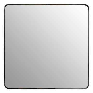 Candi Matt Black Squared Wall Mirror