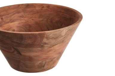 Socorro Acacia Wood Salad Bowl