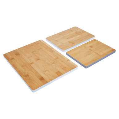 Aleki Set Of Three Bamboo Chopping and Serving Boards