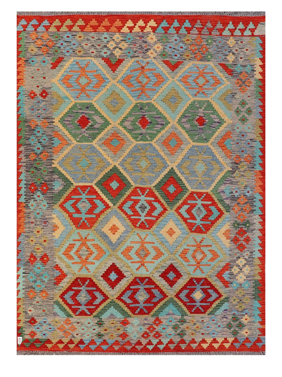 Maimana Afghanistan Kilim Rug - 248 x180 cm