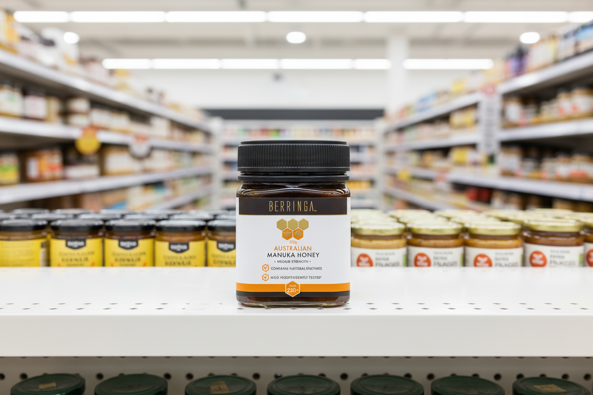 Berringa Manuka Honey 220MGO - 250g