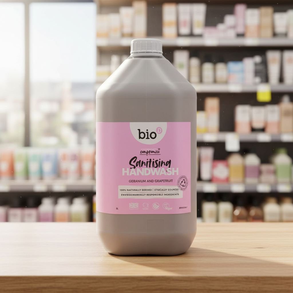 Bio-D Geranium & Grapefruit Cleansing Hand Wash - 5Ltr