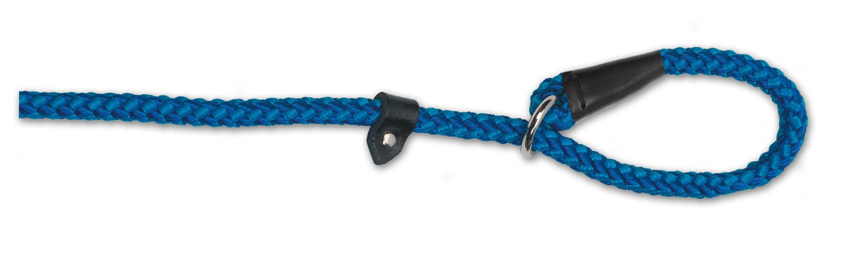 Viva Nylon Rope Slip Lead Blue 10mm x1.2m