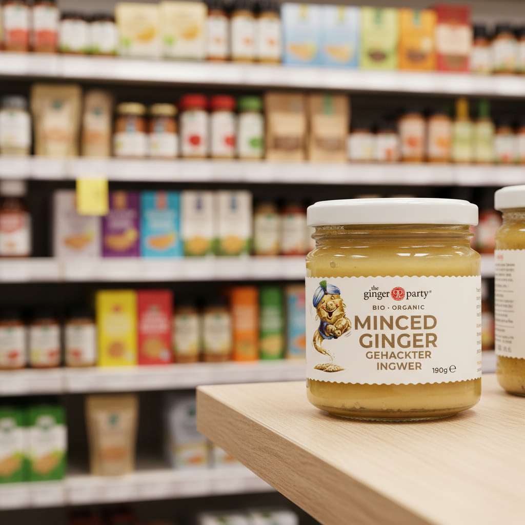 The Ginger People Organic Minced Ginger - 190g