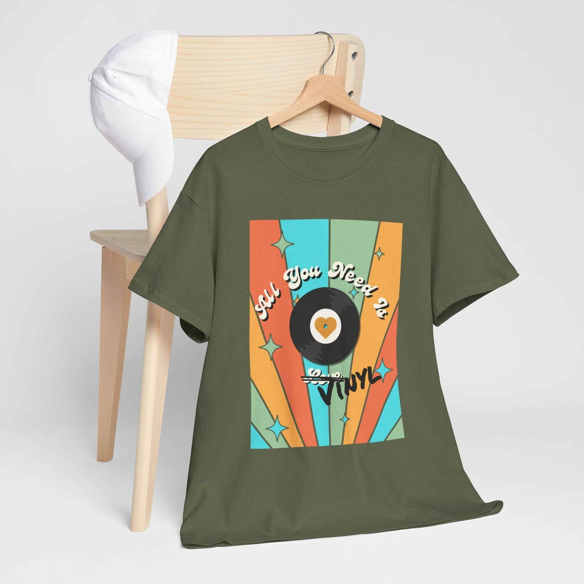 'All You Need Is Vinyl' T-Shirt