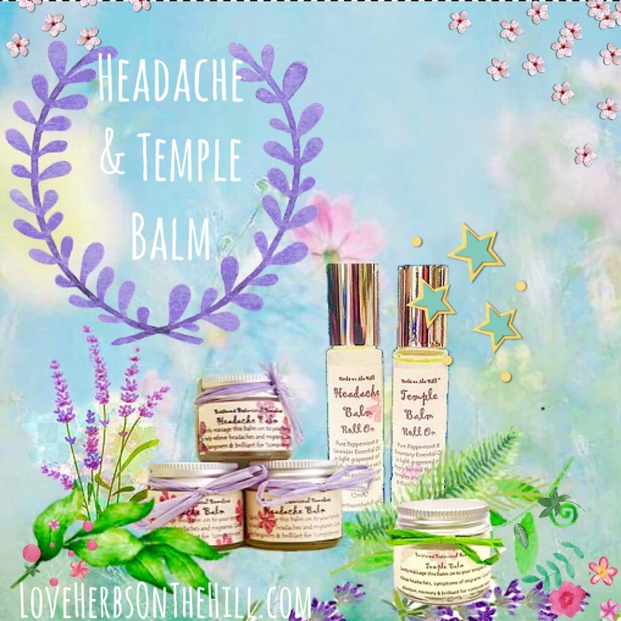 11ml Temple Balm Roll On -  – Unlock Instant Clarity, Focus & Refreshment