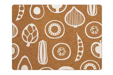 Besa Set Of Four Cork Rectangular Placemats