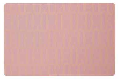Frosted Deco Set Of 4 Pink Placemats
