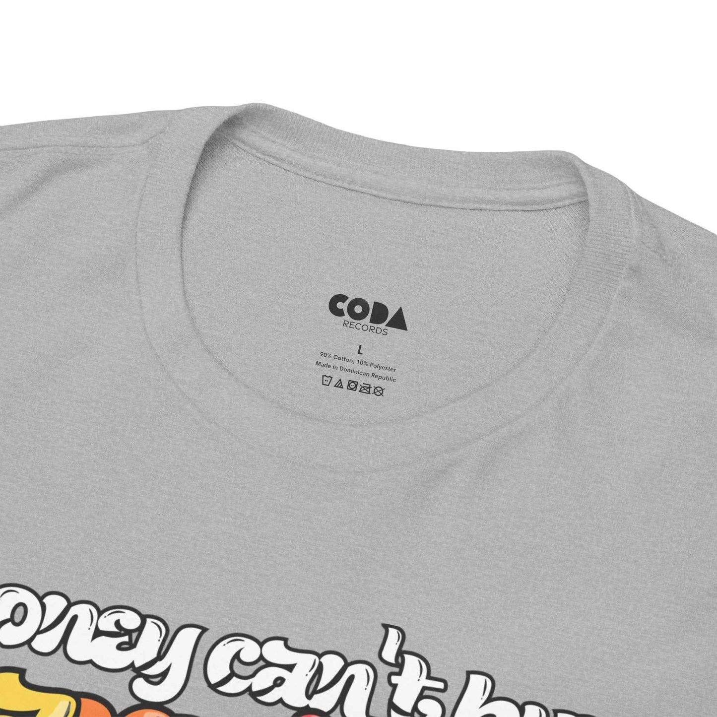 'Money can't buy happiness' Men's Vinyl T-Shirt