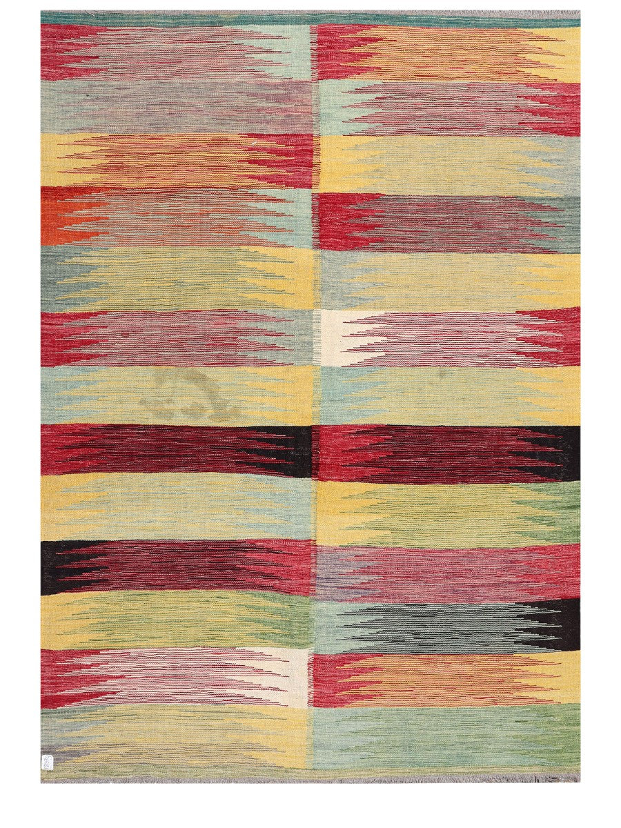 Maimana Afghanistan Kilim Rug - 244 x174 cm