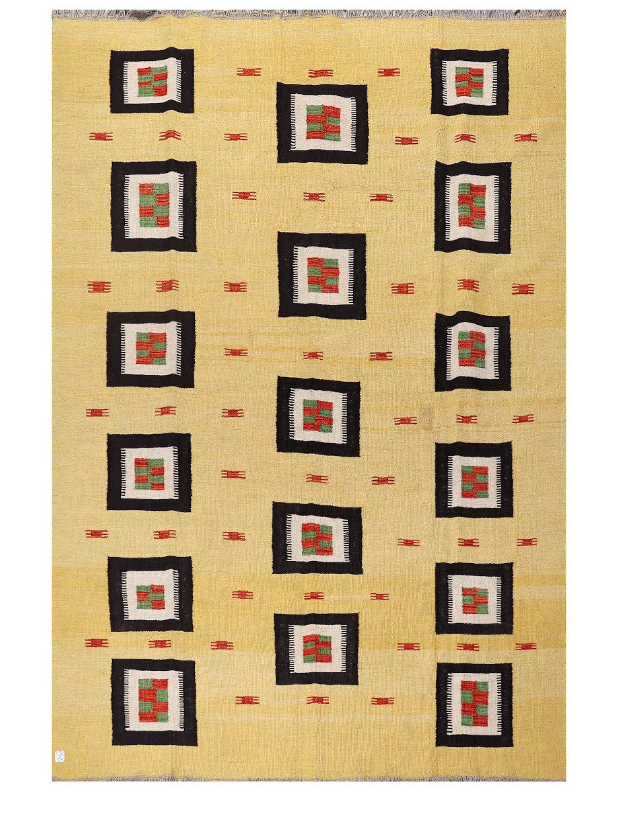 Maimana Afghanistan Kilim Rug - 291 x194 cm