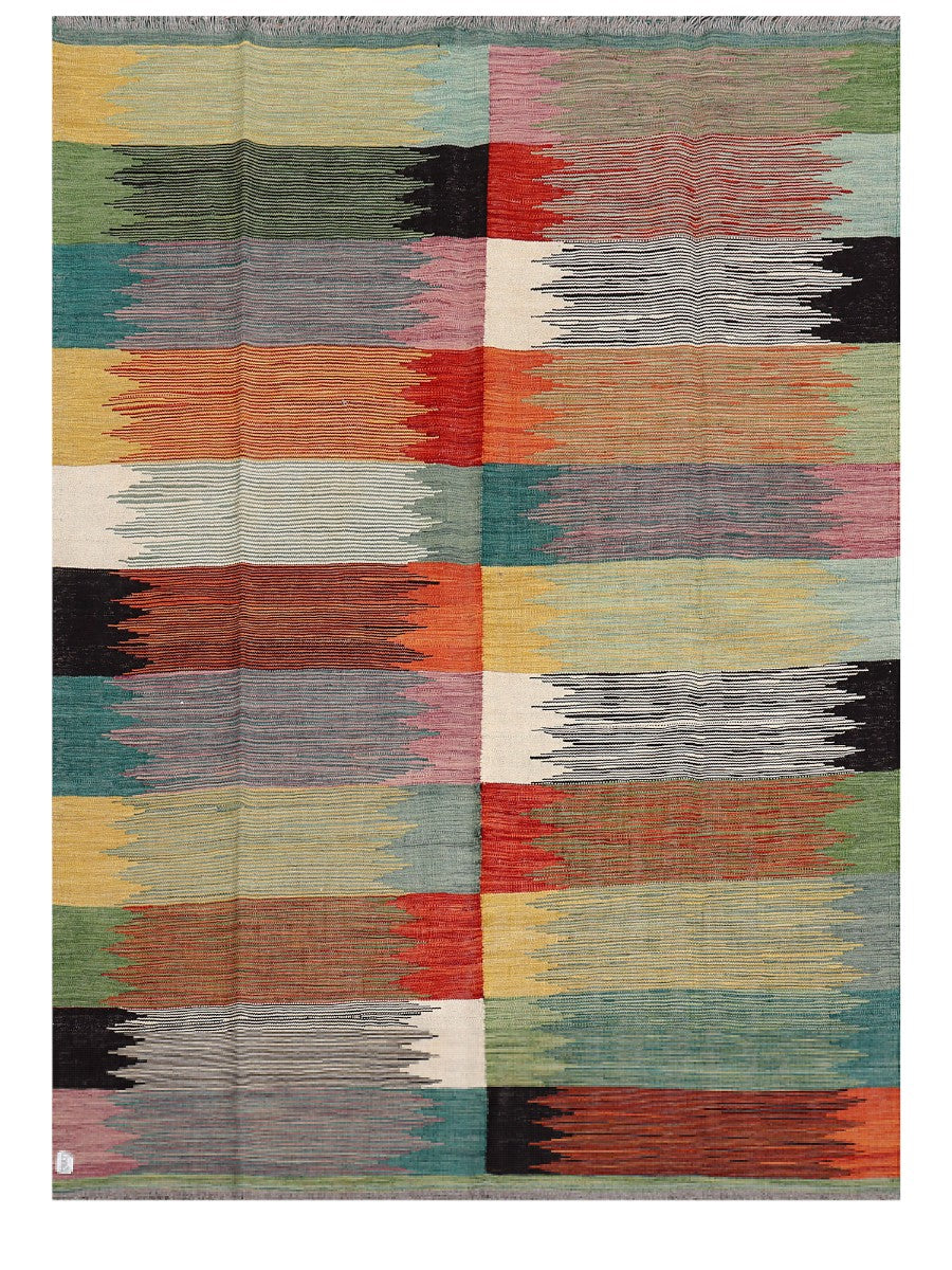 Maimana Afghanistan Kilim Rug - 247 x177 cm