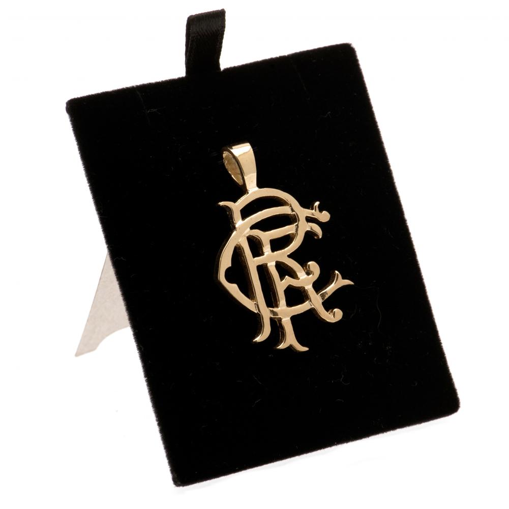 Rangers FC 9ct Gold Medium Pendant
