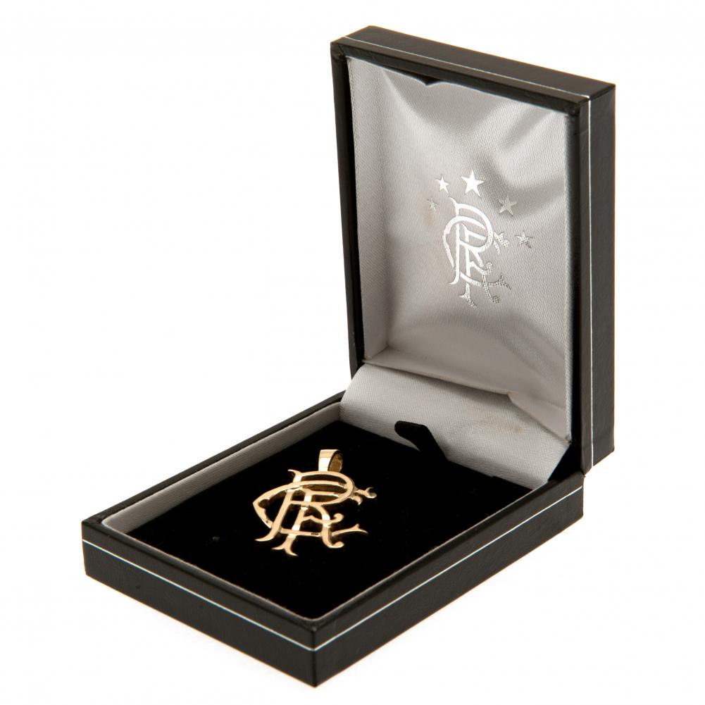 Rangers FC 9ct Gold Medium Pendant