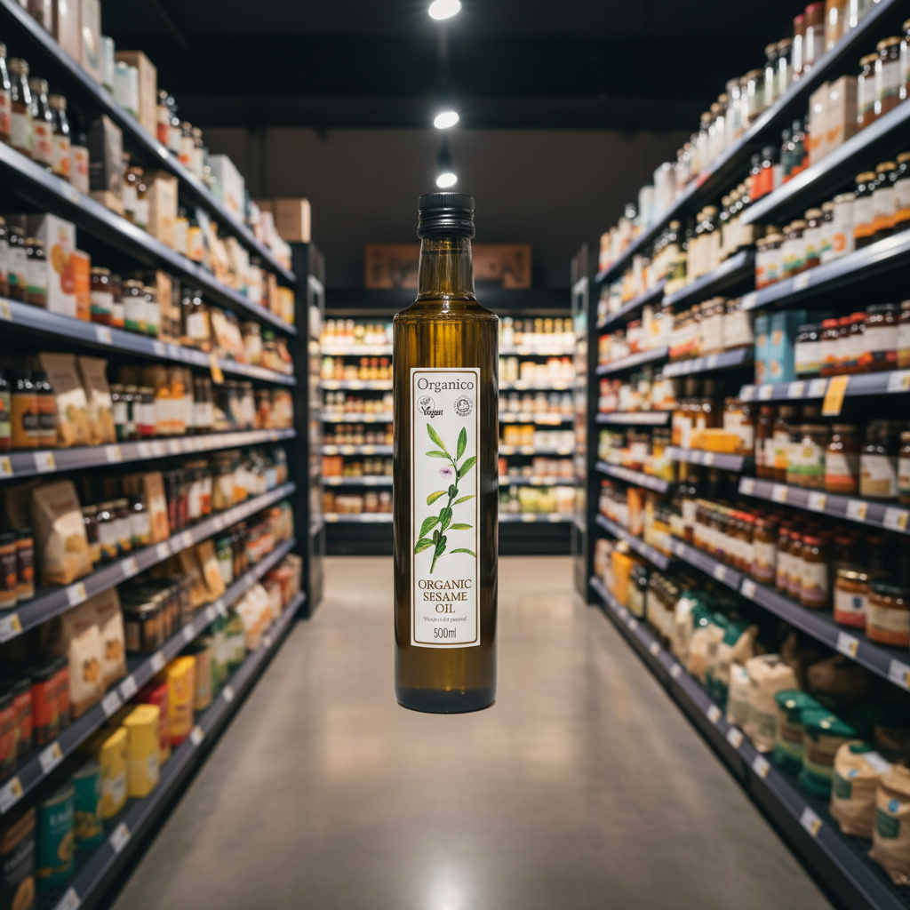 Organico Org virgin sesame oil - 500ml