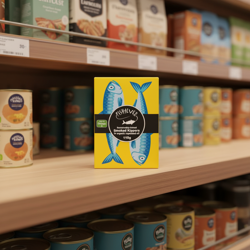 Fish4ever Smoked kippers in rapeseed oil - 110g